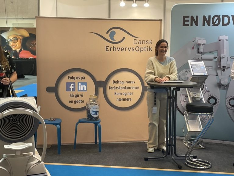 Til OptikTeams forårsmesse med Dansk Erhvervsoptik