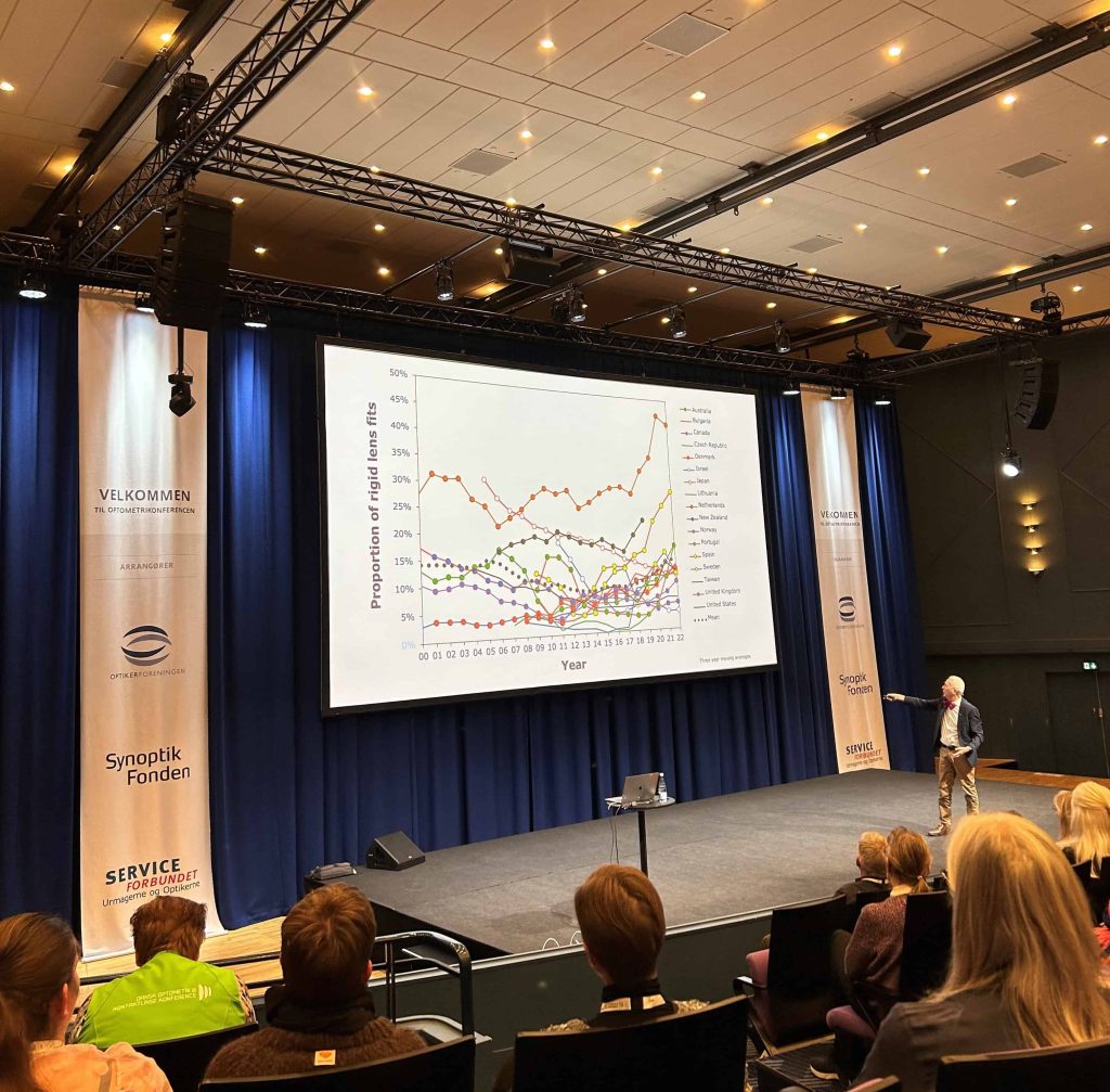 Dansk ErhvervsOptik på Optometrikonference 2023
