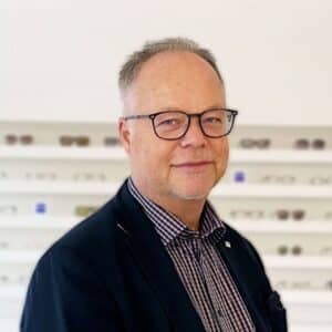 Thomas Andersson Wikman fra Zeiss om antirefleks for Dansk Erhvervsoptik